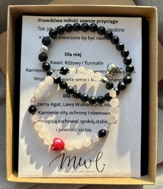 Bransoletki dla Dwojga: MAGNETYCZNE SERCE