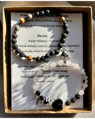 Bransoletki dla Dwojga: MAGNETYCZNE SERCE