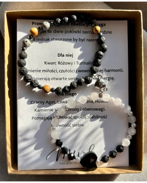 Bransoletki dla Dwojga: MAGNETYCZNE SERCE